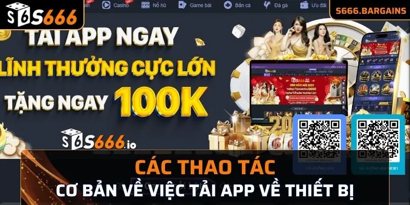 Các thao tác cơ bản về việc tải app về thiết bị