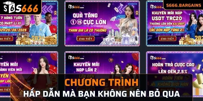 Một số chương trình khuyến mãi hấp dẫn mà bạn không nên bỏ qua